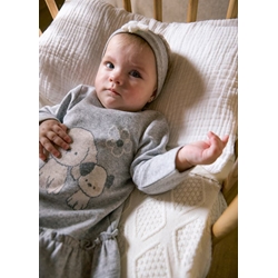 Vestido con diadema vapor - Imagen 1