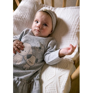 Vestido con diadema vapor - Imagen 1