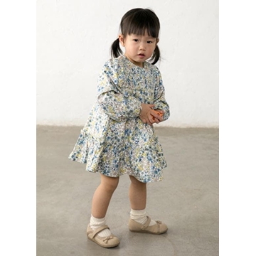 Vestido estampado anís - Imagen 2