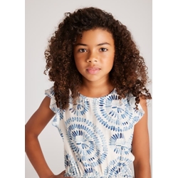 Vestido estampado lago - Imagen 2