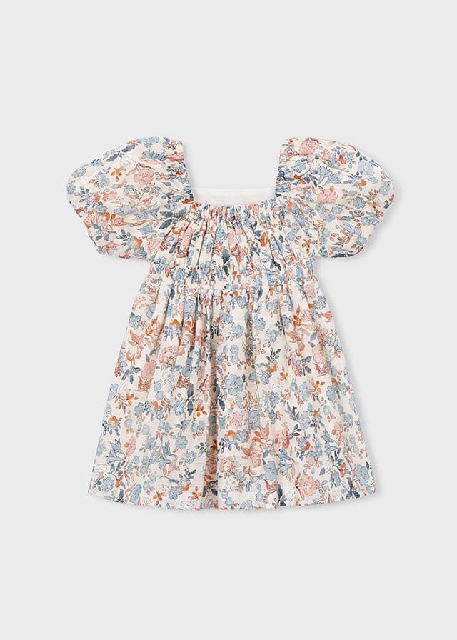 Vestido estampado salmón - Imagen 3