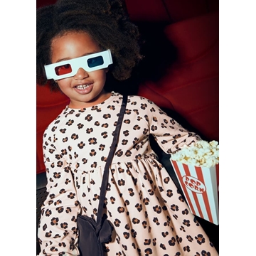 Vestido felpa con bolso - Imagen 2