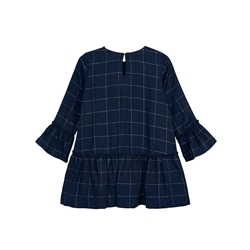 Vestido marino cuadros - Imagen 2