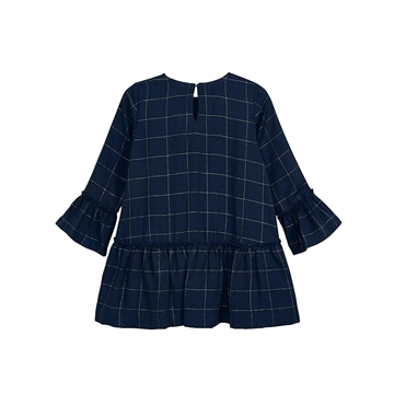 Vestido marino cuadros - Imagen 2