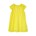 Vestido plisado amarillo - Imagen 1