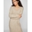 Vestido punto beige vima - Imagen 2