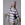 Vestido rayas acero - Imagen 1