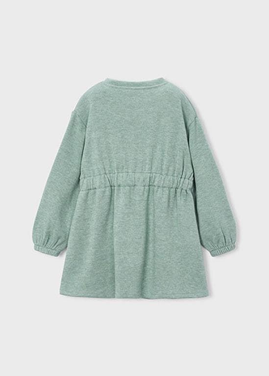 Vestido tricot anís - Imagen 2