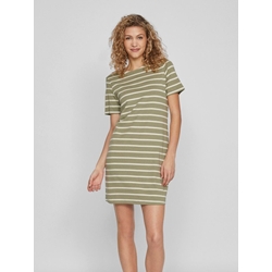 Vestido verde oliva vivinny - Imagen 1
