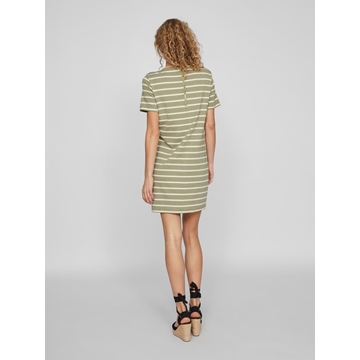 Vestido verde oliva vivinny - Imagen 2