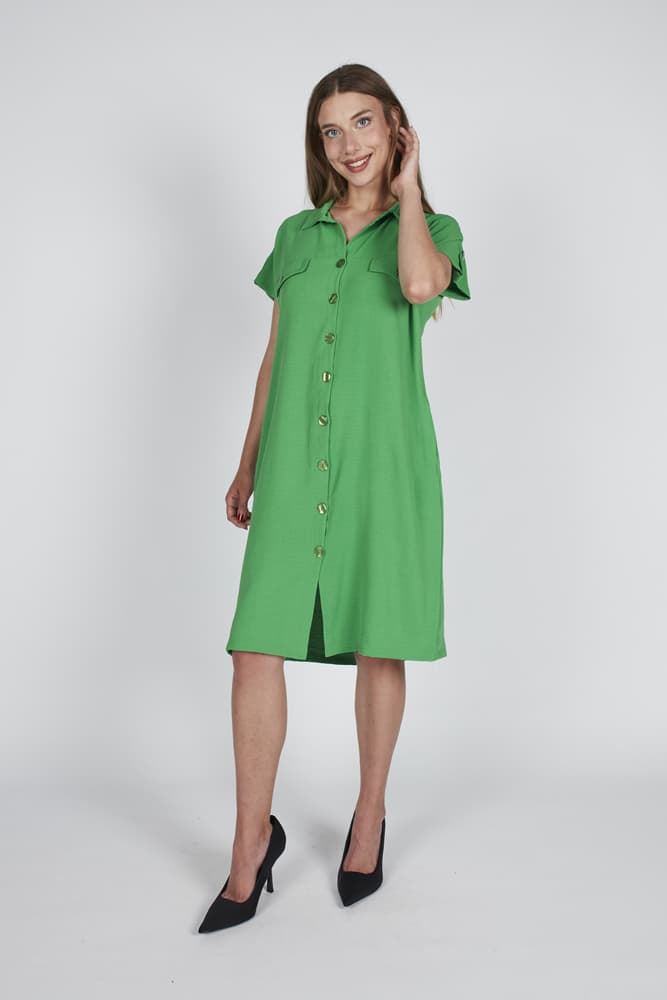 Vestido verde - Imagen 1