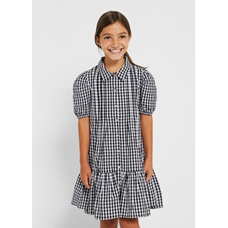 Vestido vichy negro - Imagen 2