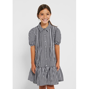 Vestido vichy negro - Imagen 2