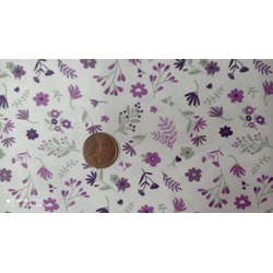 Viyela Algodón 100% morado - Imagen 1