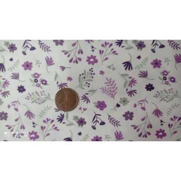 Viyela Algodón 100% morado - Imagen 1