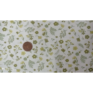 Viyela Algodón 100% verde - Imagen 1