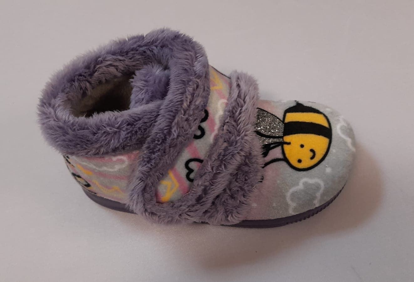 Zapatilla abeja perla/lila - Imagen 2