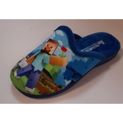 Zapatilla azulón bloques - Imagen 2