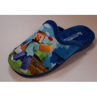 Zapatilla azulón bloques - Imagen 2