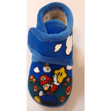 Zapatilla azulón nubes - Imagen 1