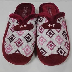 Zapatilla burdeos - Imagen 1