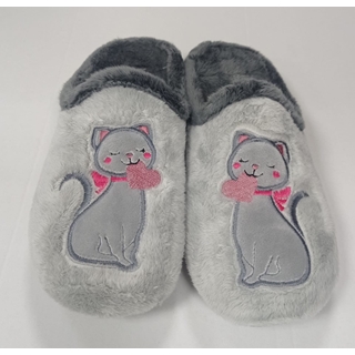 Zapatilla ceniza-marengo - Imagen 1