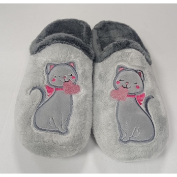 Zapatilla ceniza-marengo - Imagen 1