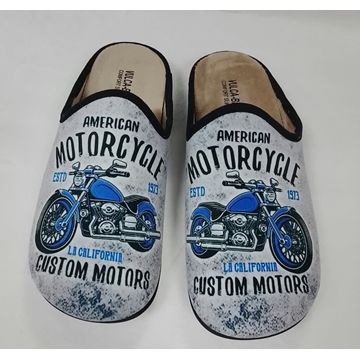 Zapatilla ceniza-negro - Imagen 1