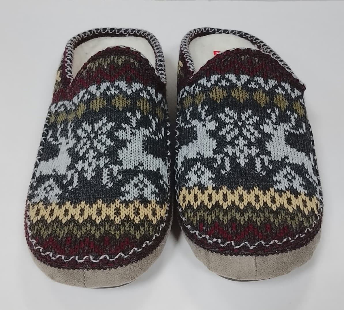 Zapatilla ciervos gris - Imagen 1