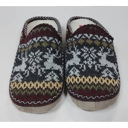 Zapatilla ciervos gris - Imagen 1
