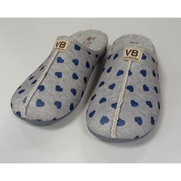 Zapatilla corazones marino - Imagen 2