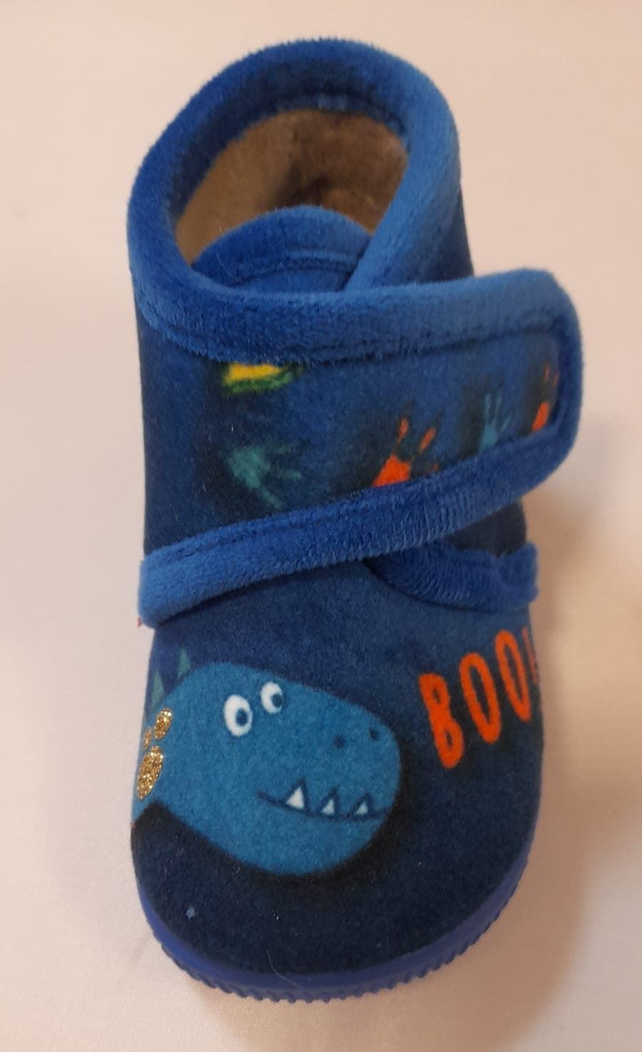 Zapatilla dino azul - Imagen 1