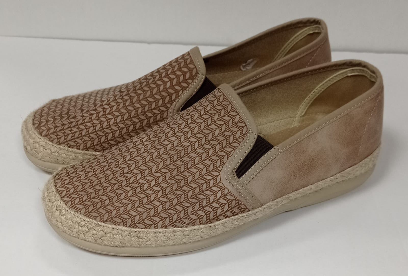 Zapatilla espiga tostado - Imagen 2