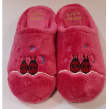 Zapatilla fresa mariquitas - Imagen 1