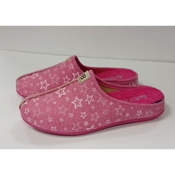 Zapatilla fucsia estrellas - Imagen 1
