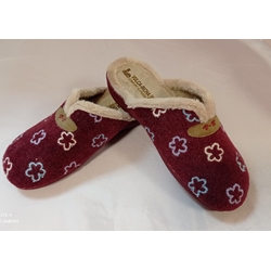 Zapatilla granate - Imagen 1