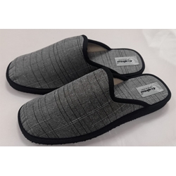 Zapatilla gris cuadros - Imagen 2