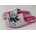 Zapatilla gris y fucsia gato - Imagen 2