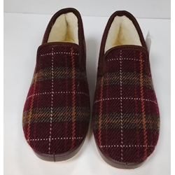 Zapatilla Irún burdeos - Imagen 1