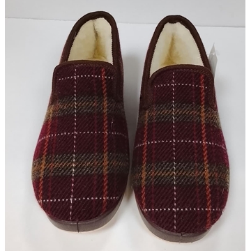 Zapatilla Irún burdeos - Imagen 1