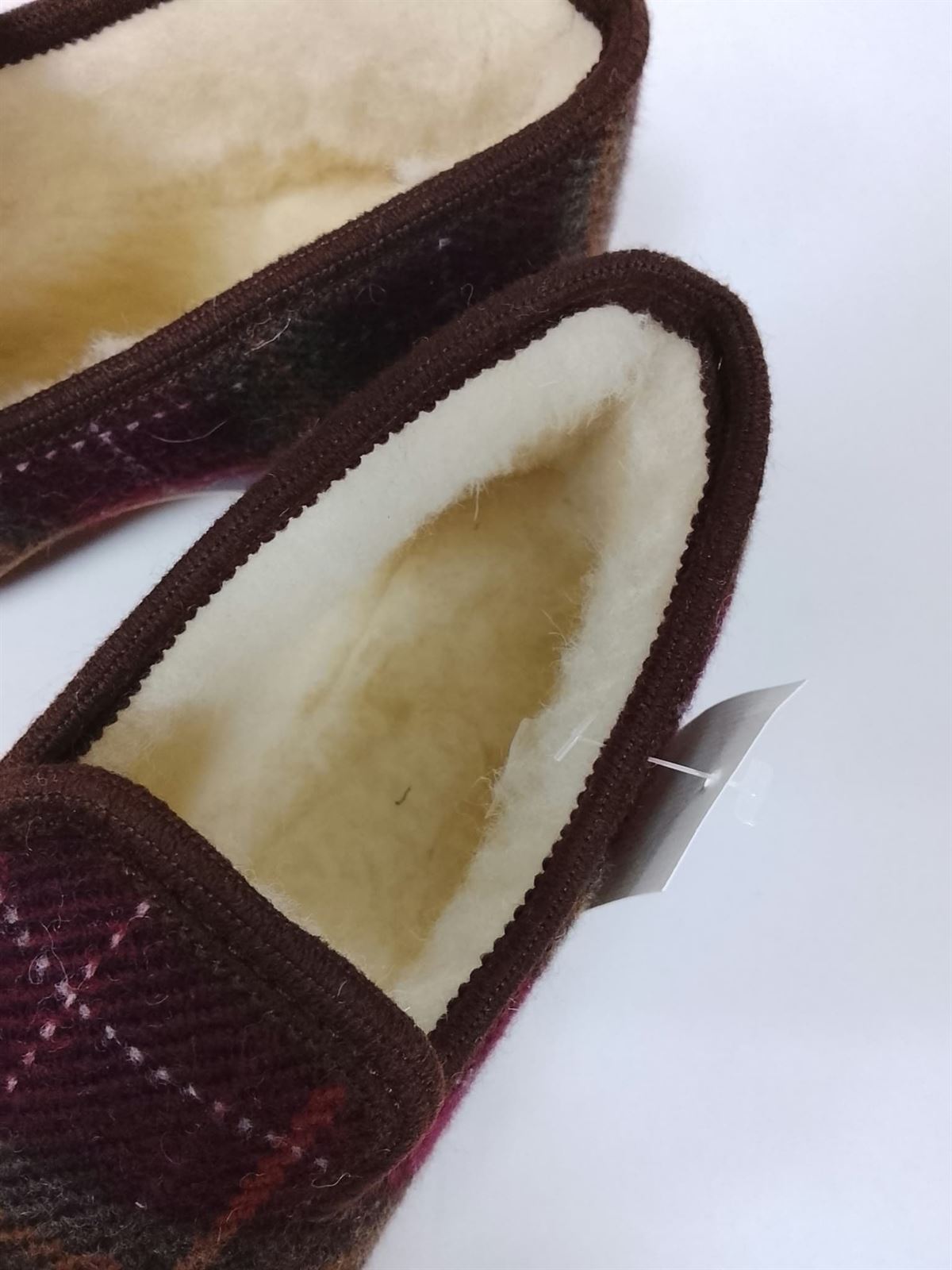 Zapatilla Irún burdeos - Imagen 3