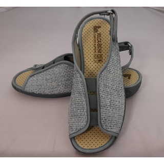 Zapatilla lema gris - Imagen 2