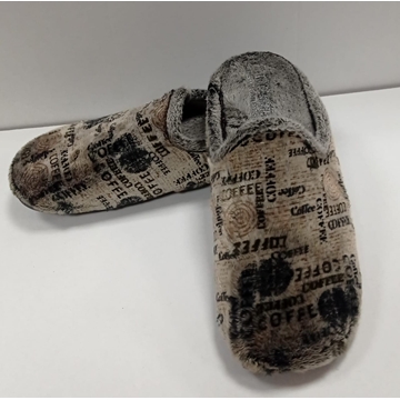 Zapatilla letras gris - Imagen 2