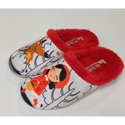 Zapatilla lobo perla-rojo - Imagen 2