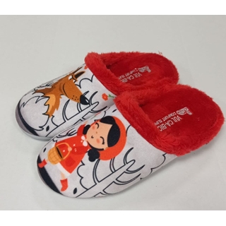 Zapatilla lobo perla-rojo - Imagen 2