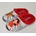 Zapatilla lobo perla-rojo - Imagen 2
