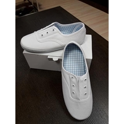 Zapatilla lona sin cordones - Imagen 1