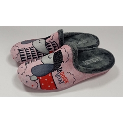 Zapatilla malva/marengo - Imagen 2