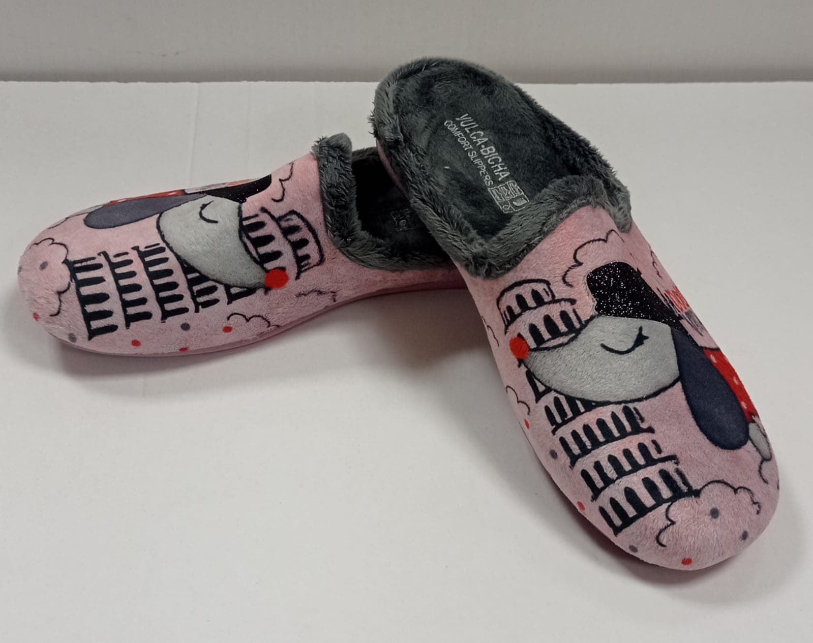 Zapatilla malva/marengo - Imagen 3