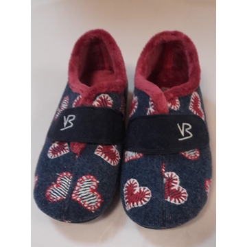 Zapatilla marino-cereza - Imagen 1